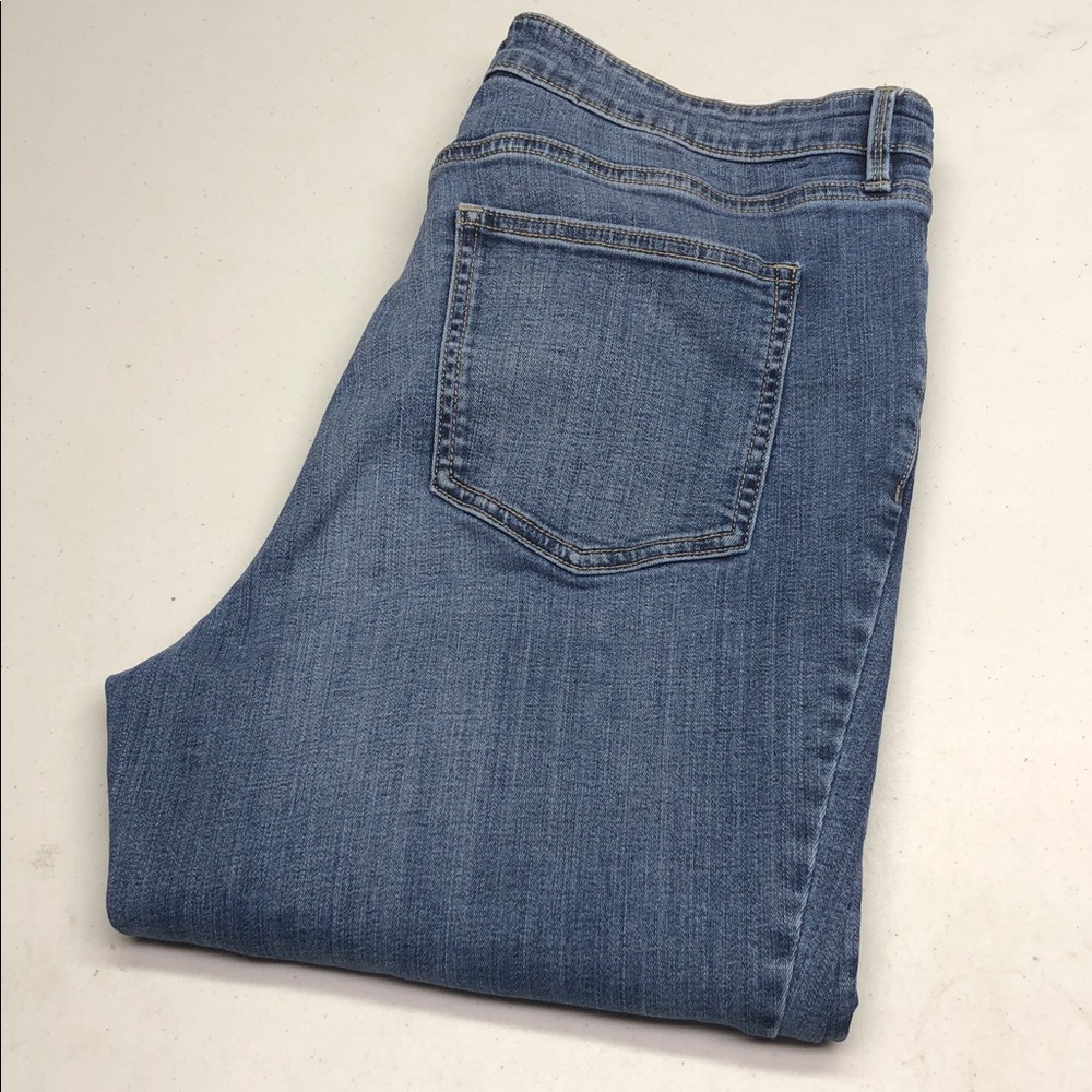 R JEANS THE SIGNATURE SOFT ANKLE SKINNY JEANS 33x26 ⭐️